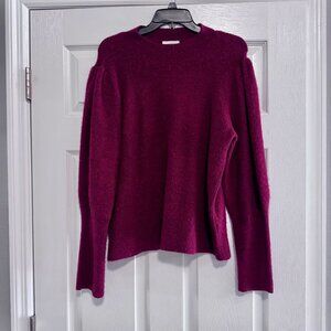Women's LOFT maroon sweater